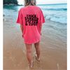 Tanned Tatted Tipsy T-Shirt, Oversized T-Shirt, Beach Shirt, Beach Cover Up, Vacation T-Shirt, Tanned and Tipsy, Cruise.jpg