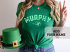 Personalized St. Patricks Day Shirt Women, Matching Family Shirts for St Pattys Day 2023, Genderneutral Shamrock Shirt for Friend Groups.jpg