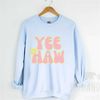 Yee Haw Crewneck Sweatshirt, Howdy Sweatshirt, Rodeo Bachelorette Western Graphic Sweatshirt, Cowgirl Bachelorette, YeeH.jpg