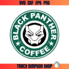 Wakanda Forever Svg, Black Panther Coffee Svg, Black Panther.jpg