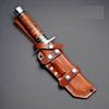 HANDMADE HUNTING KNIFE Outdoor Tactical Survival Army Camping Fixed Blade Knife (3).jpg