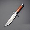 HANDMADE HUNTING KNIFE Outdoor Tactical Survival Army Camping Fixed Blade Knife (4).jpg