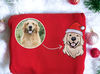 Embroidered Christmas Personalize Dog From Your Photo Sweatshirt Custom Dog Christmas Sweater Women Christmas Crewneck Winter Sweatshirt 1.jpg