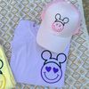 Heart Eyes Smiley Mickey Hat Embroidered T-shirt  Disney Snacks Embroidered T-shirt  Smiley Sweatshirt.jpg