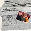 Custom Best Friend Sweatshirt, EMBROIDERED Portrait From Photo Sweatshirt, Outline Photo Shirt, Christmas Gift for Best Friend.jpg