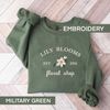 Lily Blooms Floral Shop Embroidered Sweatshirt, Book Merch Sweatshirt, Coho Crewneck, It Ends With Us, It Starts With Us, Flower Hoodie,.jpg
