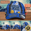 NCAA Pittsburgh Panthers Baseball Cap Flag Flower Custom Name Cap.jpg