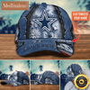 NFL Dallas Cowboys Baseball Cap Flag Flower Trending Custom Cap.jpg