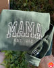 Personalized EST. Mama Embroidered Sweatshirt, Custom Mama Shirt with Name Heart on Sleeve, Grandma Shirt Gift for New Mom Mothers Day.jpg
