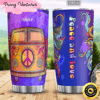 Hippie Van Peace And Love Stainless Steel Cup Tumbler.jpg