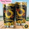 Hippie You Are My Sunshine Gift For Lover Travel Tumbler.jpg