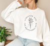 Consider How The Wildflowers Grow Sweatshirt, Christian Sweatshirt, Bible Verse Tee, Religious Shirt, Faith Tshirt, Women Christian Gifts.jpg