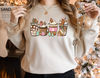 Gingerbread Christmas Coffee Sweatshirt, Christmas Sweatshirt, Gingerbread Sweatshirt, Latte Drink Sweat, Coffee Lover Gift, Holiday Apparel.jpg