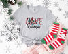 Love Christmas Shirt, Christmas Gnome Shirt, Christmas Love T-Shirt, Cute Christmas Gift, Merry Christmas Shirt, Christmas Shirt for Women.jpg