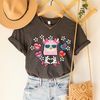 Llama Shirt, Floral Llama Shirt, Heart Shirt, Llama Party Shirt, Llama Lover Gift, Love Shirt, Animal Lover Gift,Llama Tee,Llama Gift,ALC258.jpg