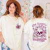 What Doesn't Kill You Disappoints Me Shirt, Flower Skull Shirt, Skeleton Flower Shirt, You Disappoints Tee, Funny Sarcastic Tee, ALC411.jpg