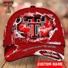 Texas Tech Red Raiders Baseball Caps Custom Name