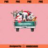 TIU26012024181-Christmas Farm Animals Truck Santa Hat Family Pajamas Xmas PNG Download.jpg