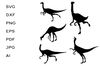 Dinosaur gallimimus silhouette4.jpg