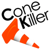 Cone Killer Sticker Self Adhesive Vinyl drifting jdm time attack - C917.png