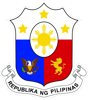 Filipino Coat of Arms Sticker Self Adhesive Vinyl Philippines flag PHL PH - C2742.png