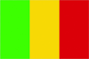 Malian Flag Sticker Self Adhesive Vinyl Mali MLI ML - C2077.png