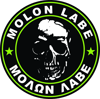 Molon Labe Green Circle Sticker Self Adhesive Vinyl Come Take Them 2A v3a - C2903.png