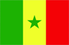 Senegalese Flag Sticker Self Adhesive Vinyl Senegal SEN SN - C2261.png