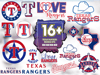 16 Files Logo Texas Rangers Bundle SVG Files for Cricut Sublimation Silhouette, Texas Rangers Lovers.png