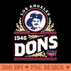 Los Angeles Dons - Sublimation PNG Designs - Customer Support