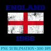 ENGLAND 1966 Vintage Soccer Football Flag Lions T shirt - PNG Download Template - Quick And Seamless Download Process