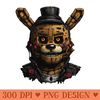 Five Nights at Freddys - PNG Design Files - Stunning Sublimation Graphics