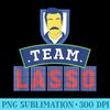 Ted Lasso Team Lasso Silhouette V2 - Unique Sublimation patterns - Enhance Your Apparel with Stunning Detail