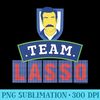 Ted Lasso Team Lasso Silhouette V2 Premium - Shirt Mockup Download - Add a Festive Touch to Every Day