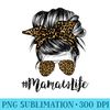 s Mamaw Life Hair Bandana Glasses Leopard Print Mothers Day - Download PNG Graphic - Add a Festive Touch to Every Day