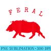Feral Hog - Download Transparent Image - Spice Up Your Sublimation Projects