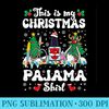 This Is My Christmas Pajama Nail Tech Nail Polish Xmas - Modern PNG designs - Perfect for Personalization