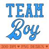 s Team Gender Reveal Baby Shower Party - PNG Download - Revolutionize Your Designs