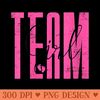 s Team Girl Awesome Parents Baby Shower Party Gender Reveal - Printable PNG Graphics - Versatile And Customizable Designs