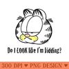 Garfield Do I Look Like Im ding - PNG Art Files - Stunning Sublimation Graphics