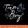 s Team Gender Reveal Baby Shower Party - PNG Design Files - Create with Confidence