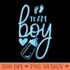Baby Shower Party Favors For Team Gender Reveal - High Resolution PNG Designs - Premium Quality PNG Artwork