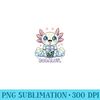 Axolotl Bubble Tea Anime Kawaii Cute Axolotl - PNG Graphics - Bold & Eye-catching
