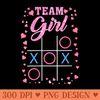 s Fun Gender Reveal Baby Shower Party Team Girl Men - PNG design assets - Bring Your Designs to Life