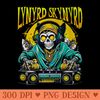 Lynyrd Skynyrd - Ready To Print PNG Designs - Instant Access To Downloadable Files