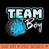 s Gender Reveal Team Burnouts Baby Shower Party Idea - PNG Clipart - Revolutionize Your Designs