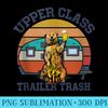 Upper Class Trailer Trash  Funny Camping Lover - PNG Graphic Download - Unlock Vibrant Sublimation Designs