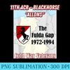 11th ACR Army Fulda Gap vets design on front - High Resolution PNG Image - Boost Your Success with this Inspirational PNG Download