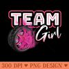 Gender Reveal Team Girl Burnouts Baby Shower Party Idea - Free PNG download - Perfect for Creative Projects