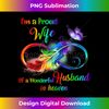 I'm a Proud Wife Of The Wonderful Husband In Heaven - Crafted Sublimation Digital Download - Craft with Boldness and Assurance